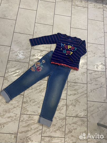 Вещи пакетом для девочеи 110-116