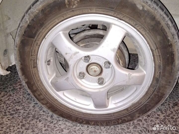 Литые диски r14 на chevrolet lanos штанповни