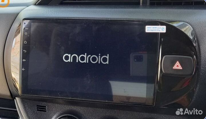 Магнитола Toyota Vitz 2014-2019. Андроид