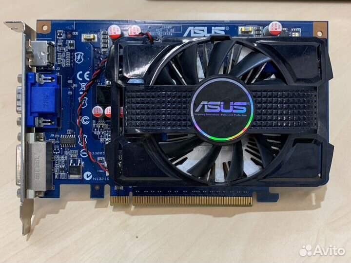 Видеокарта asus nvidia GeForce GT 240 512мб DDR3