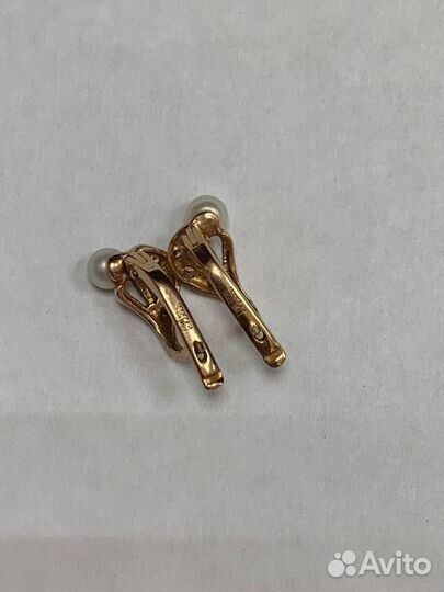 Серьги 585 пробы, р.12