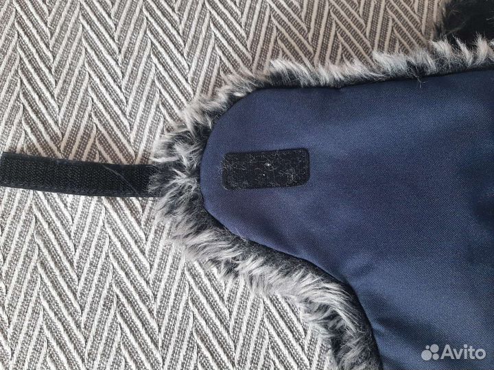 Шапка для мальчика Футурино. Ушанка