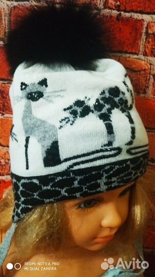 Фирменные,зимние шапочки tavitta