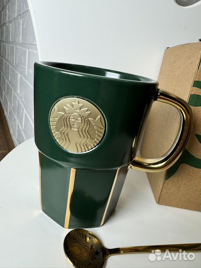 Кружка starbucks новая 390 мл