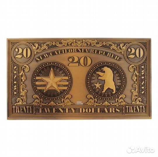 Металлический Билет Fallout New Vegas