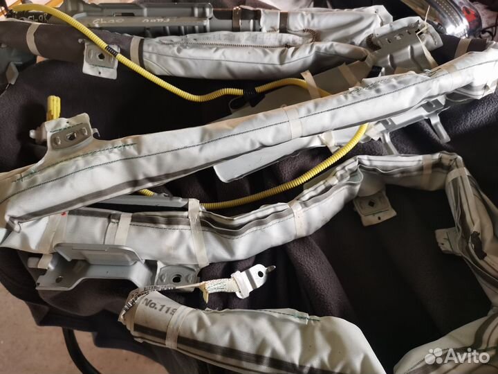 Подушка безопасности (штора) правая LC Prado 150