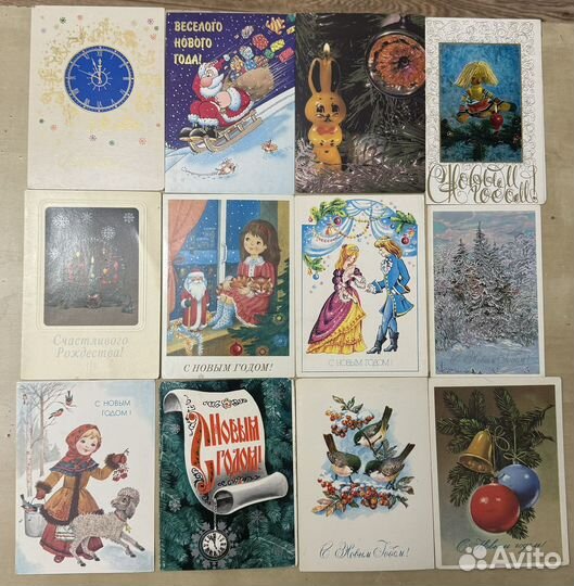 Открытки советские СССР почтовые карточки