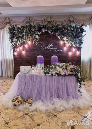Свадебное оформление зала (Вязники и обл)