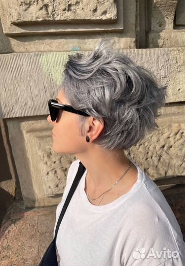 Окрашивание волос стрижка блонд airtouch