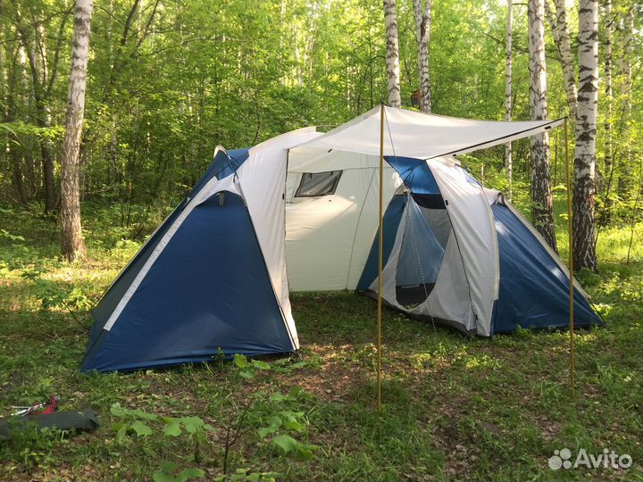 Палатка 2 комнаты 4 места
