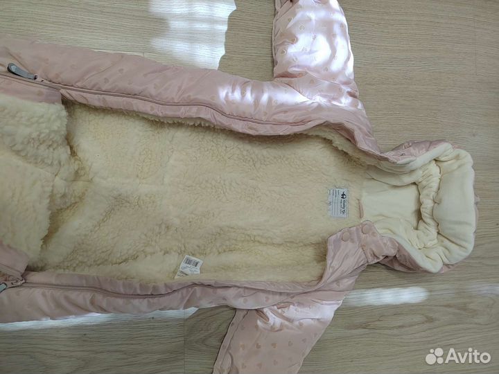 Зимний комбинезон для девочки 80 86