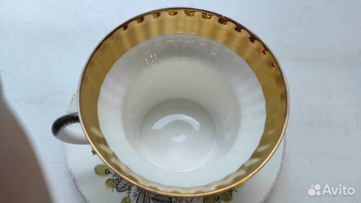 Чашка от кофейной пары лфз «Русское кружево»