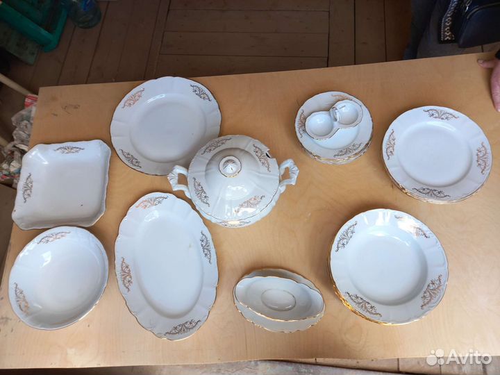 Столовый сервиз чехословакия