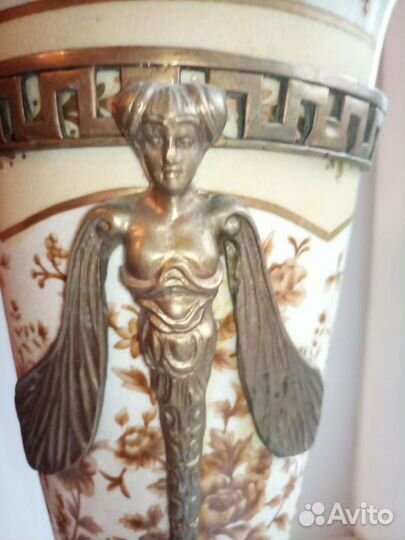 Ваза напольная бронза