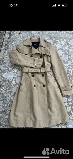 Плащ тренч zara
