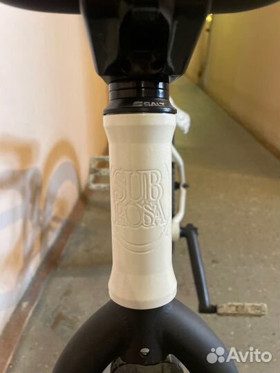 BMX custom белый перламутр