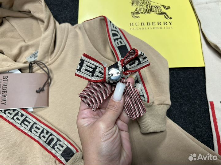 Платье туника детская burberry 2-10 лет