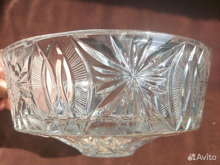 Ваза хрустальная СССР