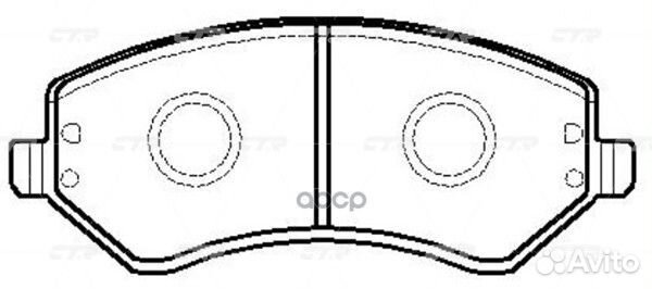 Колодки chrysler Voyager (IV) /jeep Cherokee (II