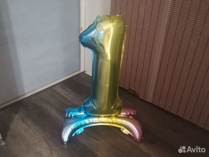 Фольгированный шар единичка