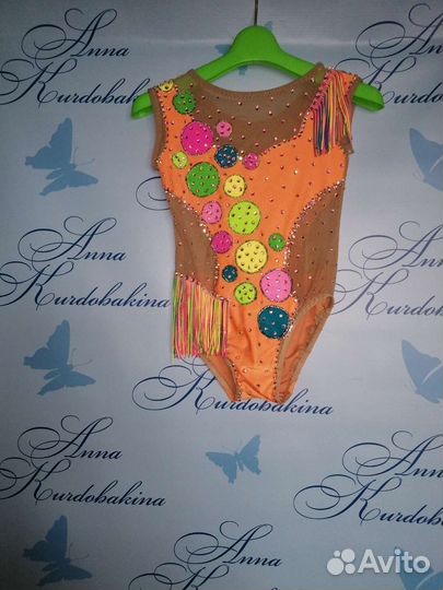 Купальник для художественной гимнастики, новый, ро