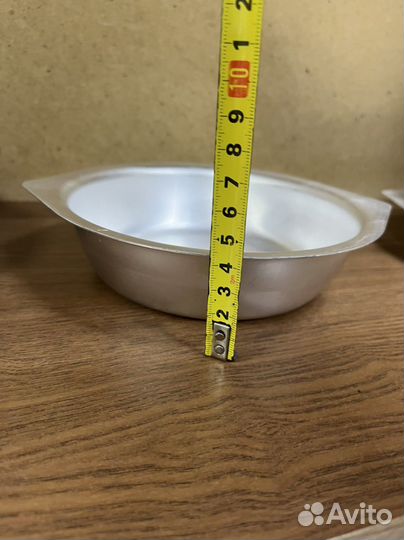 Тарелка алюминиевая новая