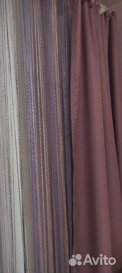 Нитяные шторы