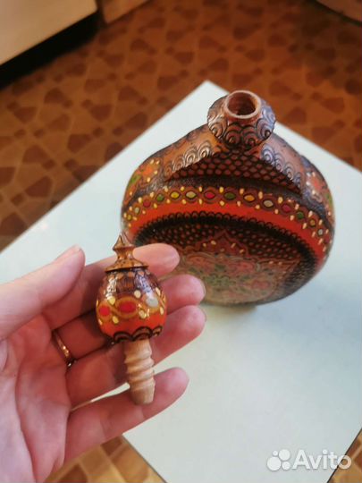 Фляга деревянная