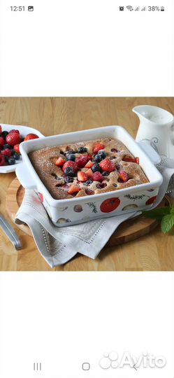 Керамическая форма для запекания