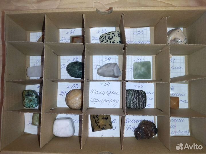 Коллекция натуральных камней