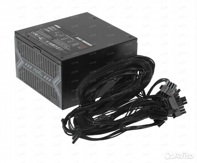 Блок питания пк MSI 650w Bronze 80+ Новый