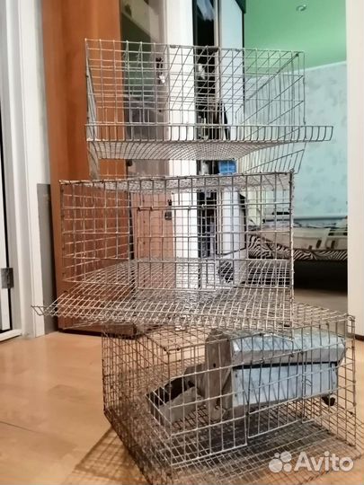 Клетки металлические