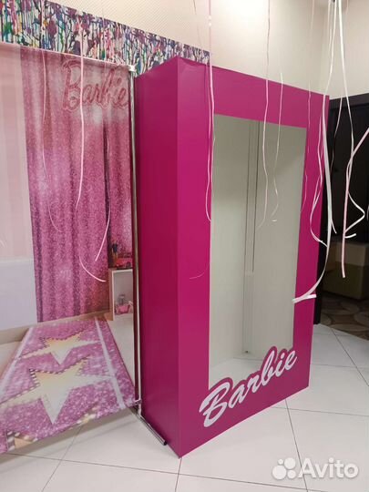 Коробка барби фотозона