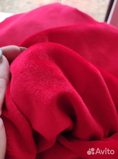 Бархат стрейч винтаж