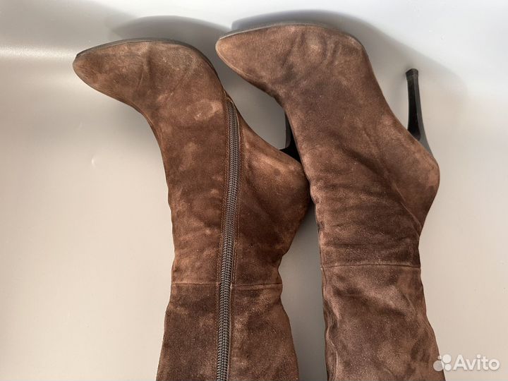 Сапоги женские натуральная кожа 37