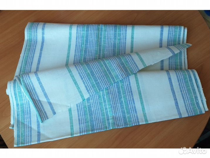 Лен на полотенца, ткани СССР, отрезы