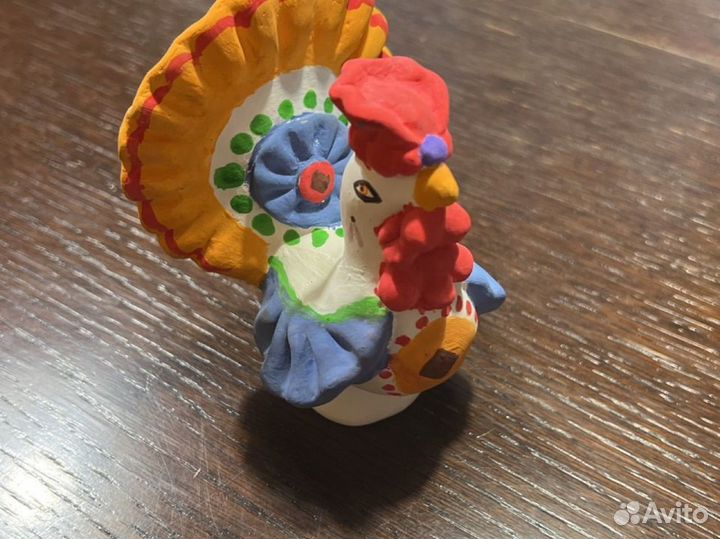 Дымковская игрушка ручной работы