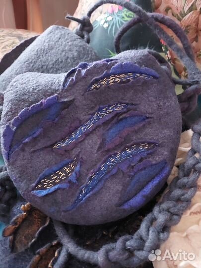 Сумочки валяные 