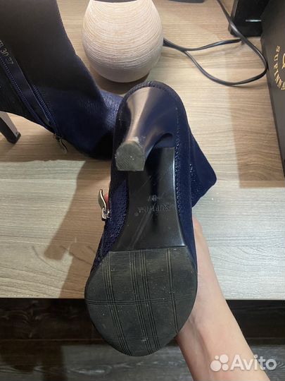 Ботильоны натуральная кожа 37