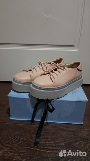 Слипоны-кеды натуральная кожа