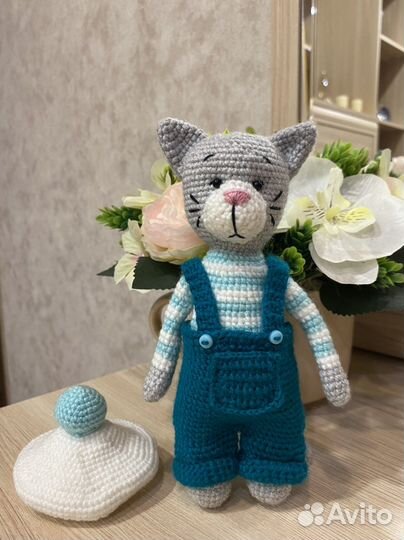 Вязаные игрушки ручной работы