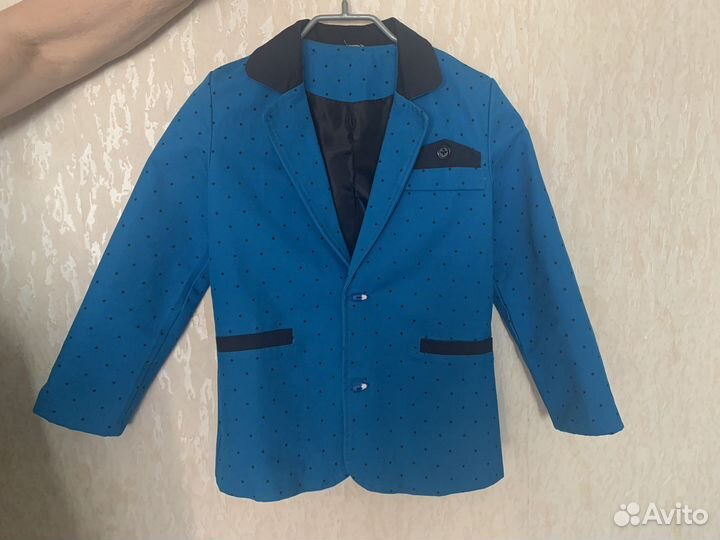 Пиджак для мальчика 122,стиляга