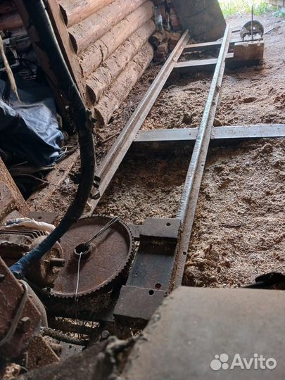 Станок шпалорезный автомат. для переработки бревен