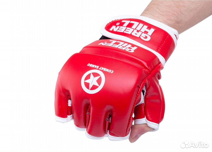 Перчатки Combat Sambo Green Hill MMR-0027CS, к/з