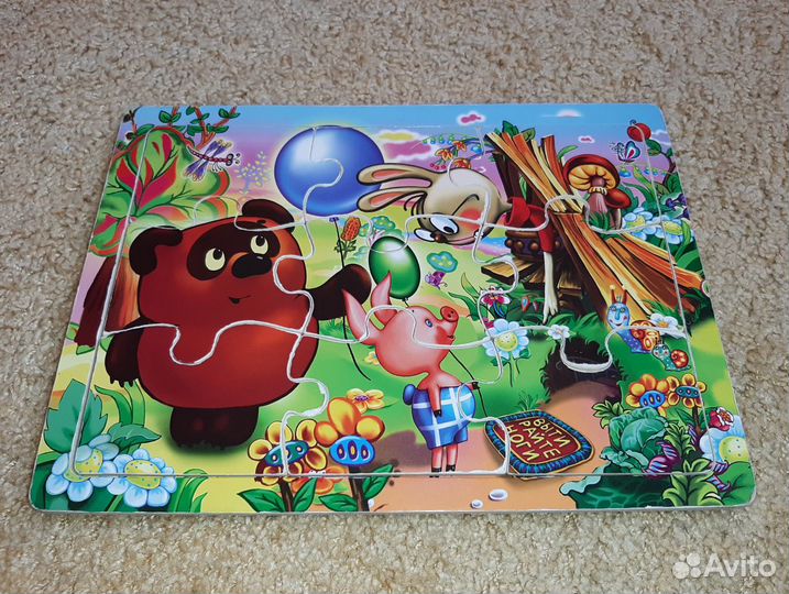 Деревянные пазлы