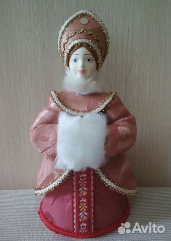 Кукла сувенирная фарфоровая / Потешный промысел