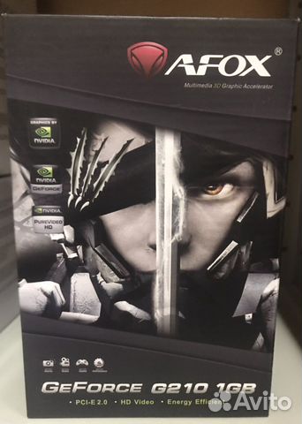 Видеокарта afox GeForce gt 210 1gb