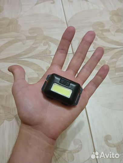 Налобный фонарь, светодиодный, миниатюрный