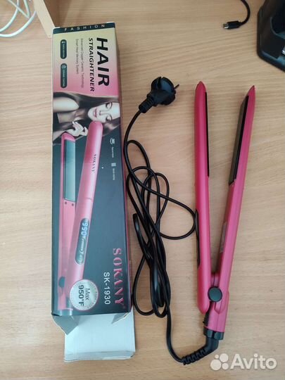 Выпрямитель для волос новый