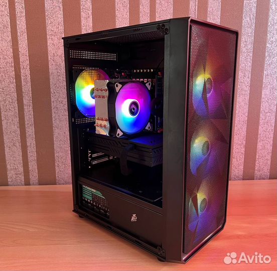 Игровой компьютер Xeon 2640v3/RX 580 8 гб